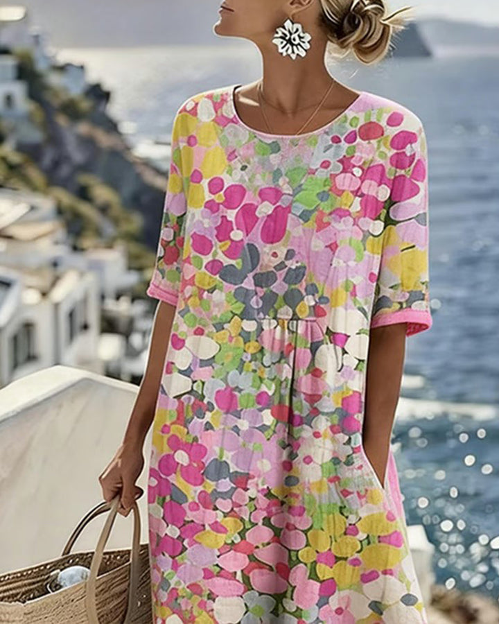 Jolene - Floral Print Maxi Dress