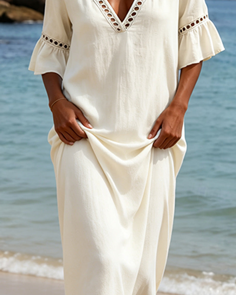 Nika - Coastal Linen Dress