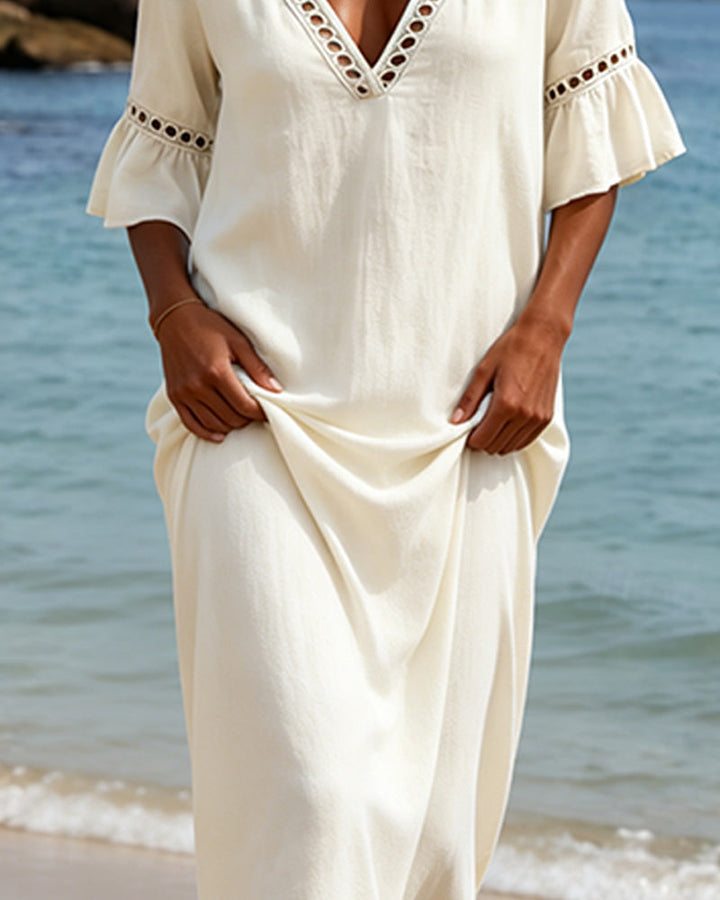 Nika - Coastal Linen Dress