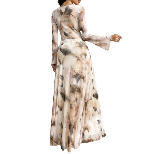 Celeste - Elegant Wrap Maxi Dress