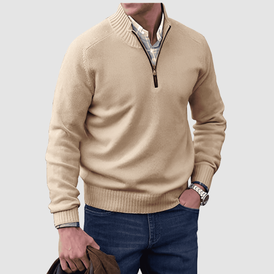 Barry - Premium Zip Pullover