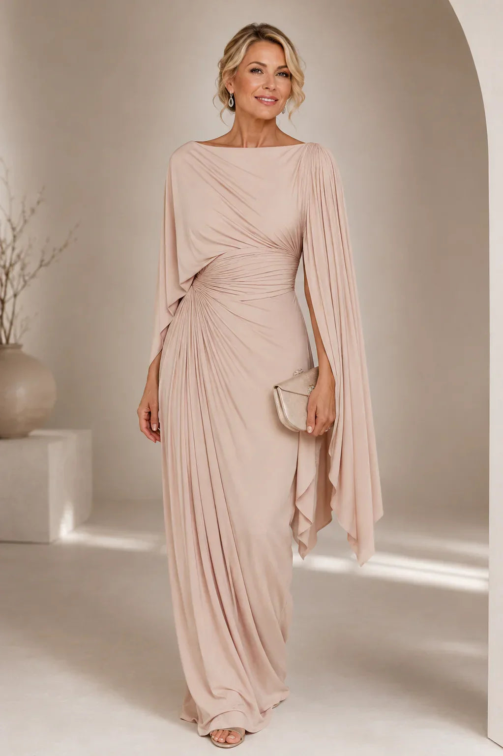 Georgia - Elegant Wrap Maxi Dress