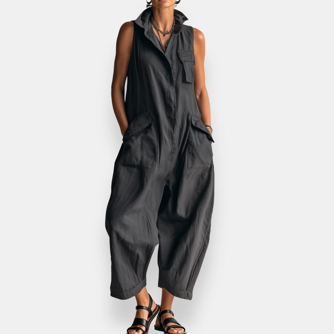 Faye - Relaxed Wide-Leg Jumpsuit