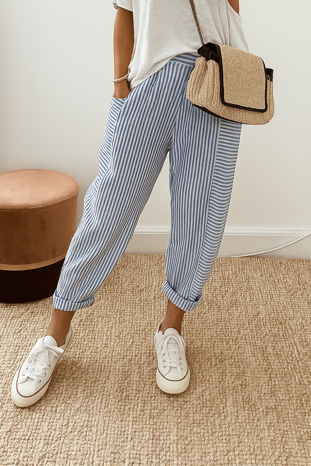 Jazzlyn - Striped pants