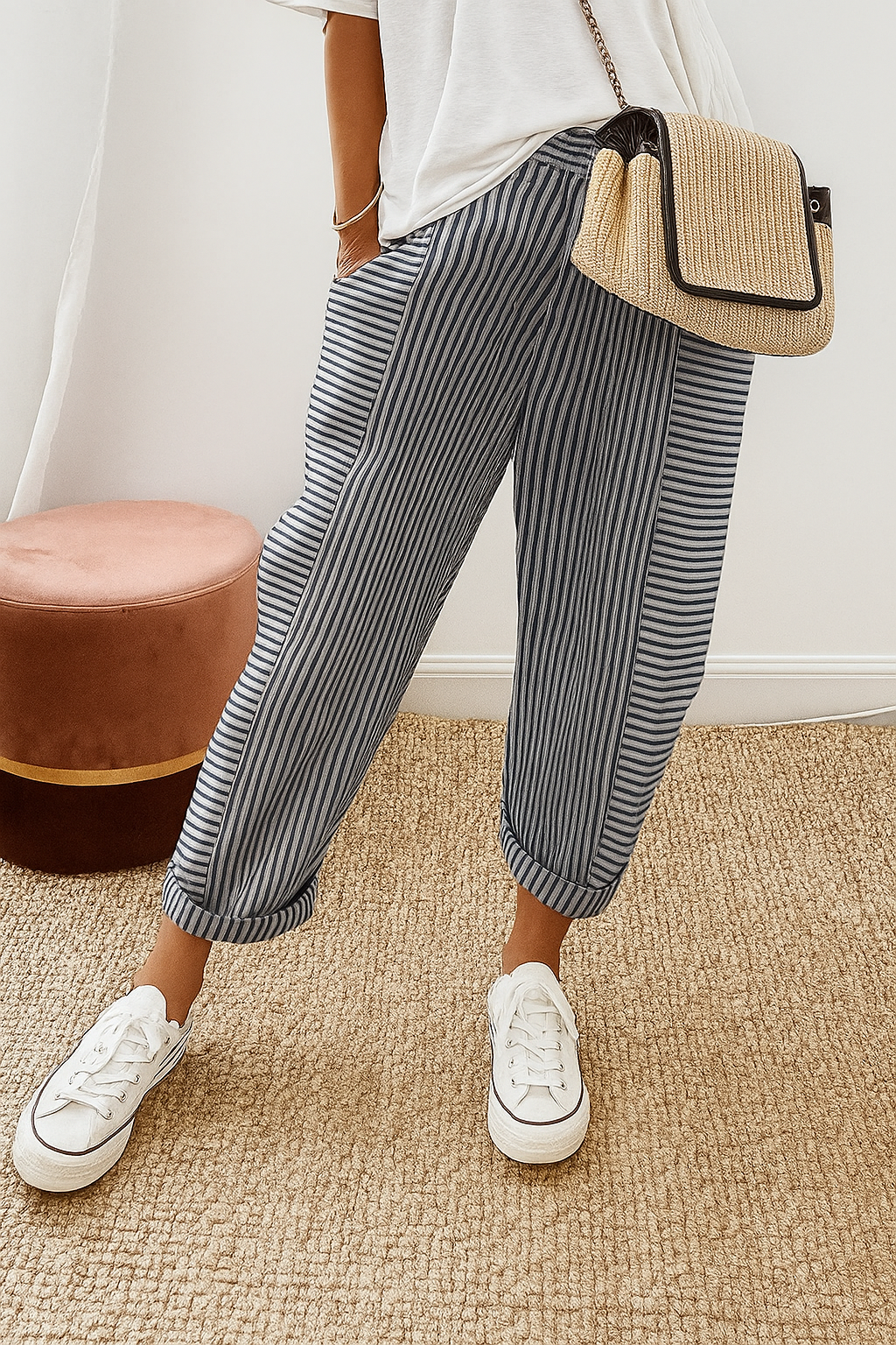 Jazzlyn - Striped pants