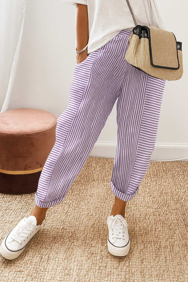 Jazzlyn - Striped pants