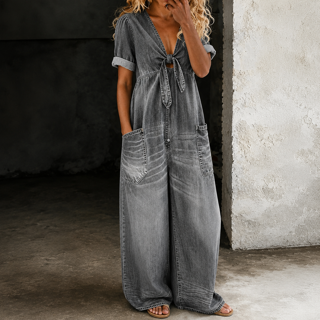 Chloe - Oversized Denim Tunic