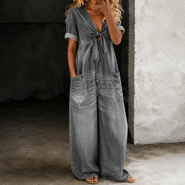 Chloe - Oversized Denim Tunic
