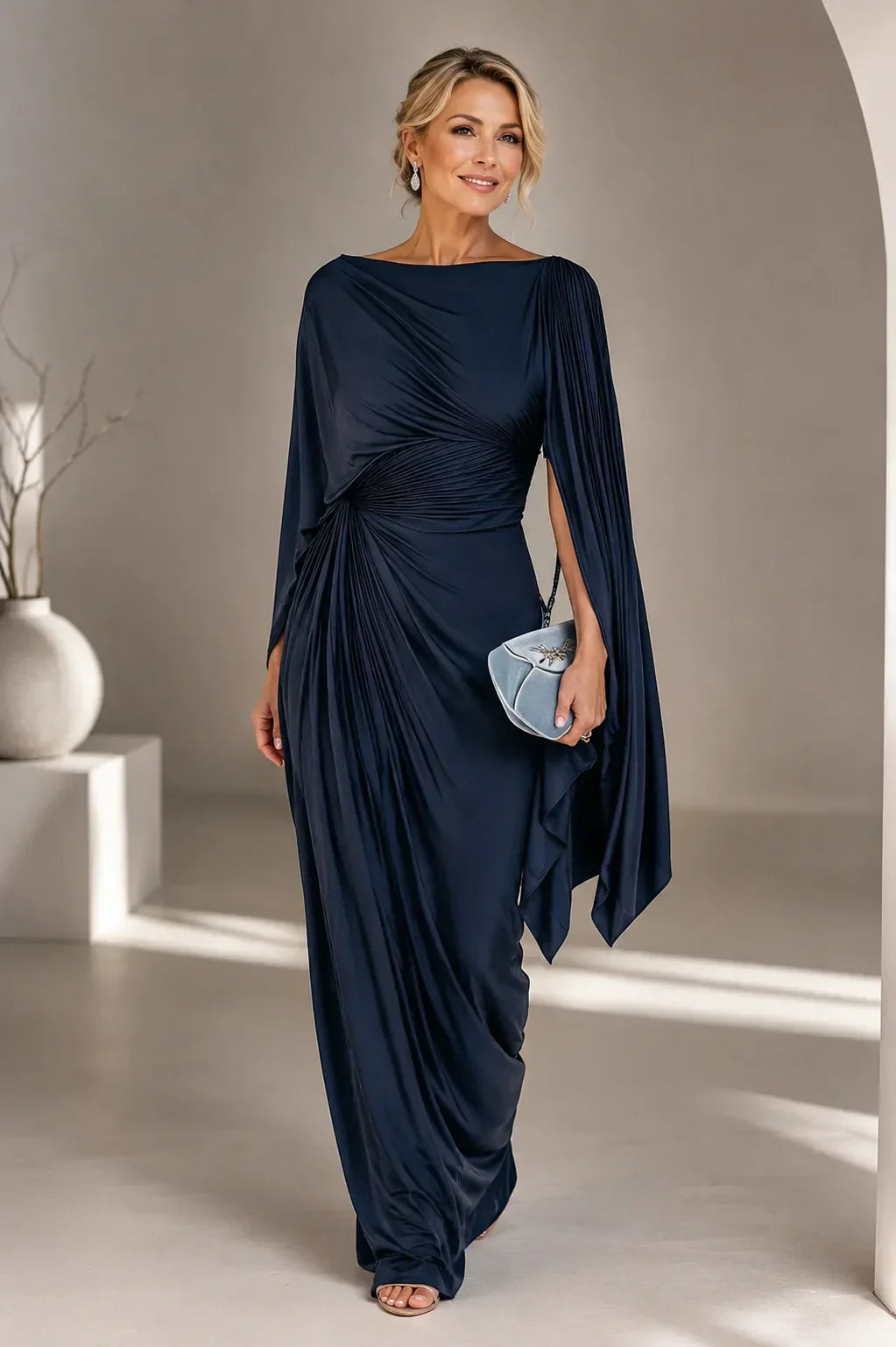 Georgia - Elegant Wrap Maxi Dress