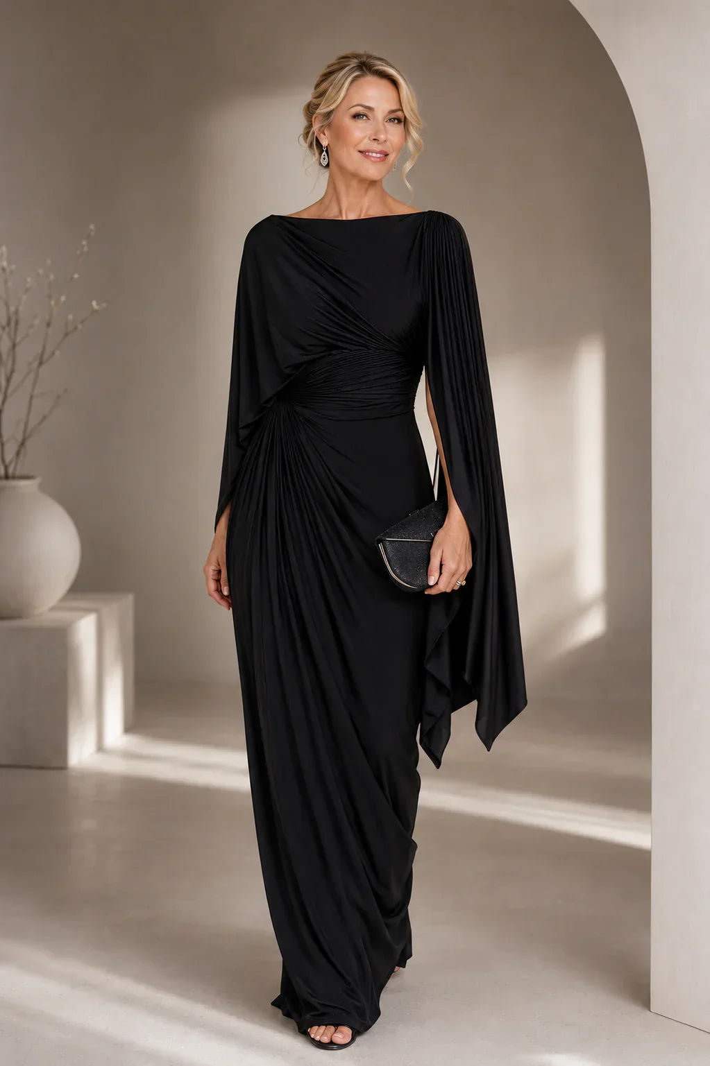 Georgia - Elegant Wrap Maxi Dress