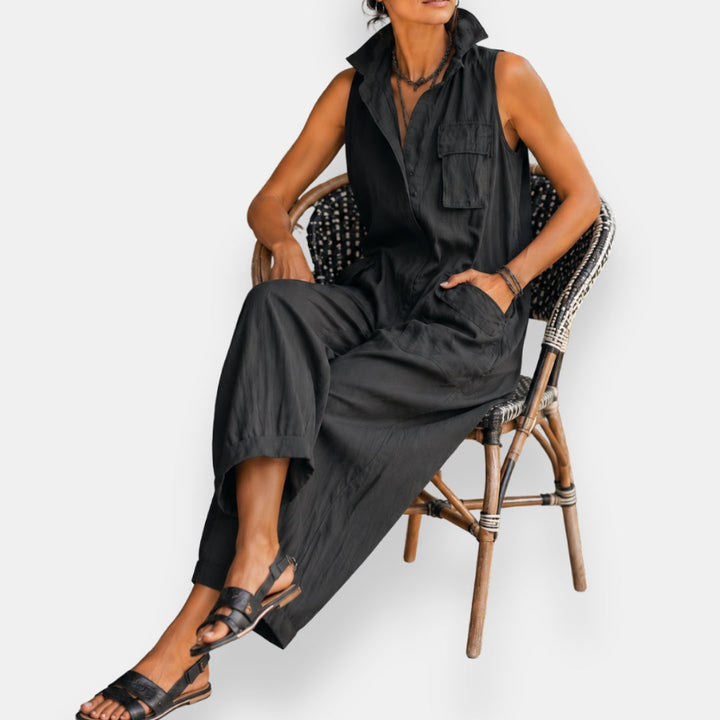 Faye - Relaxed Wide-Leg Jumpsuit