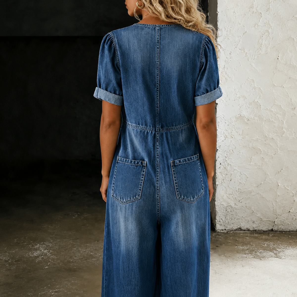 Chloe - Oversized Denim Tunic