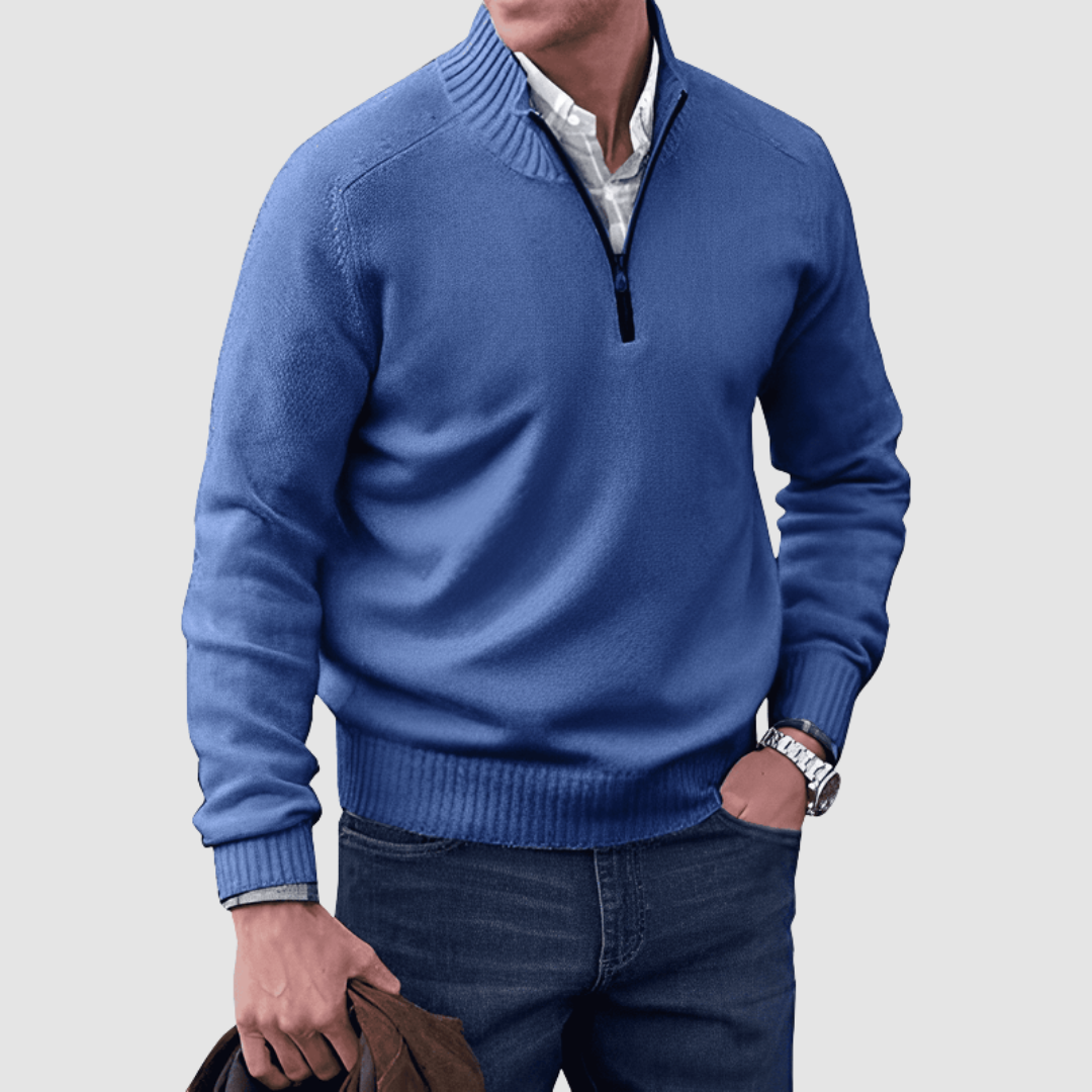 Barry - Premium Zip Pullover