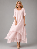 Katy - Elegant Layered Maxi Dress