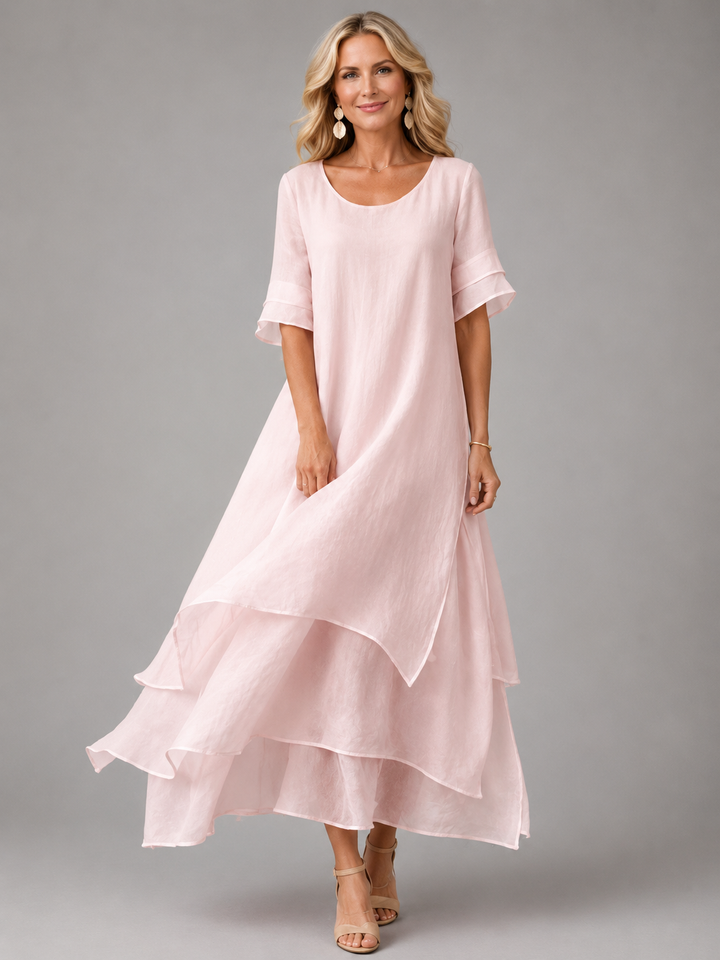Katy - Elegant Layered Maxi Dress