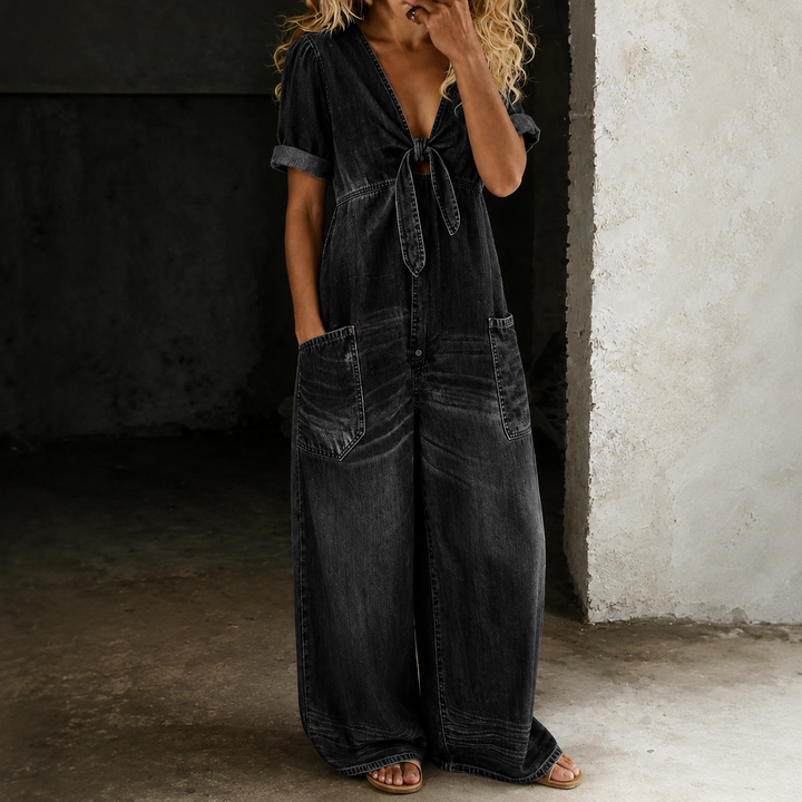 Chloe - Oversized Denim Tunic