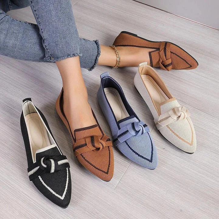 Valentina - Premium Knit Flats