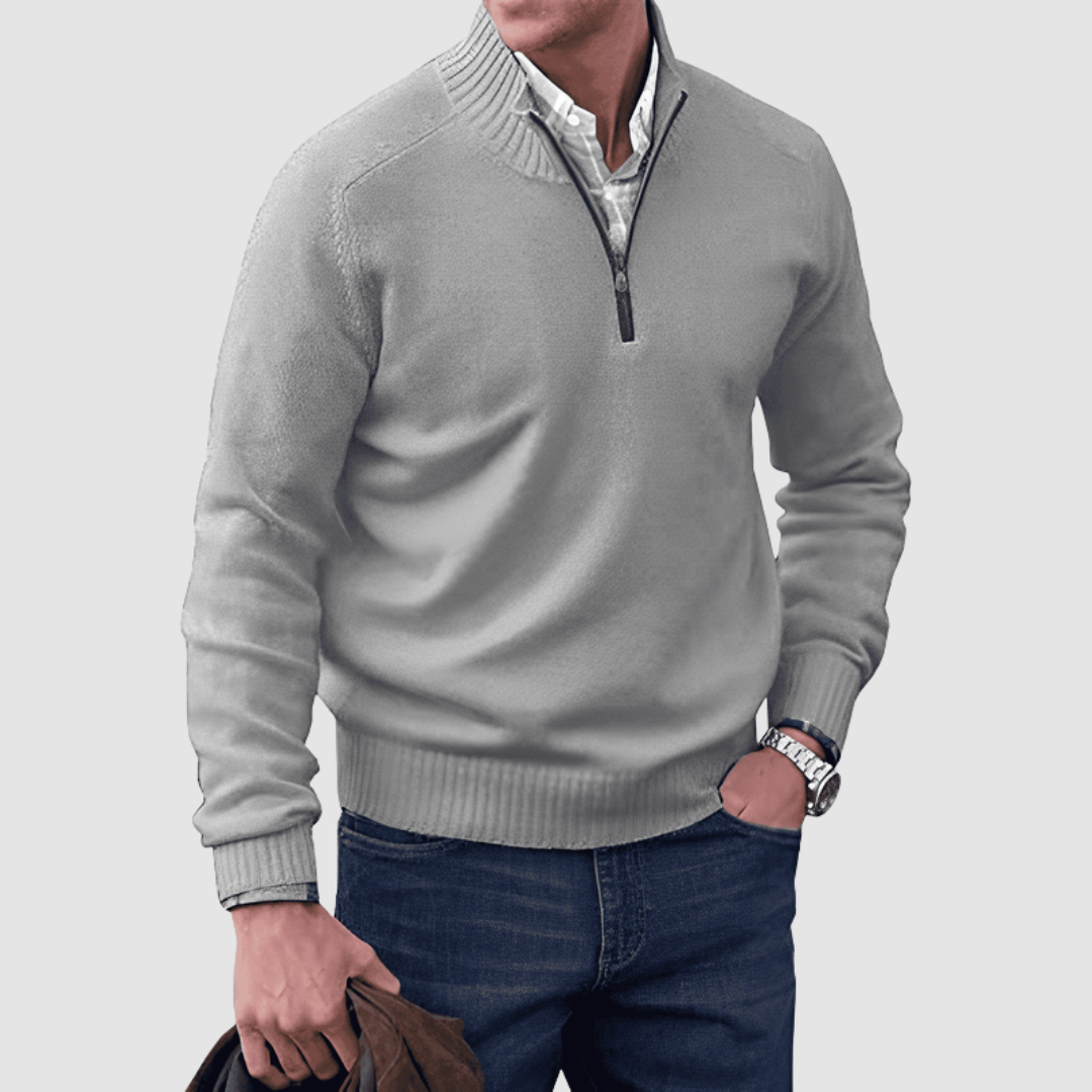 Barry - Premium Zip Pullover