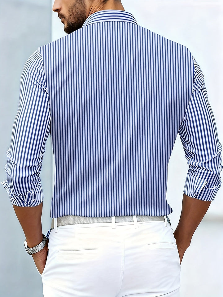 Emerson vintage striped long sleeve shirt available colorways