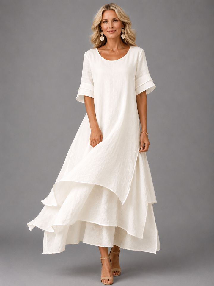 Katy - Elegant Layered Maxi Dress