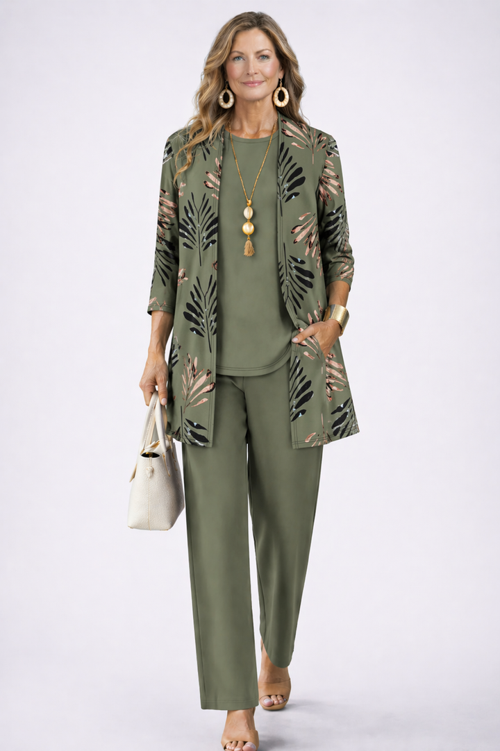 Cara - Classic Three-Piece Set