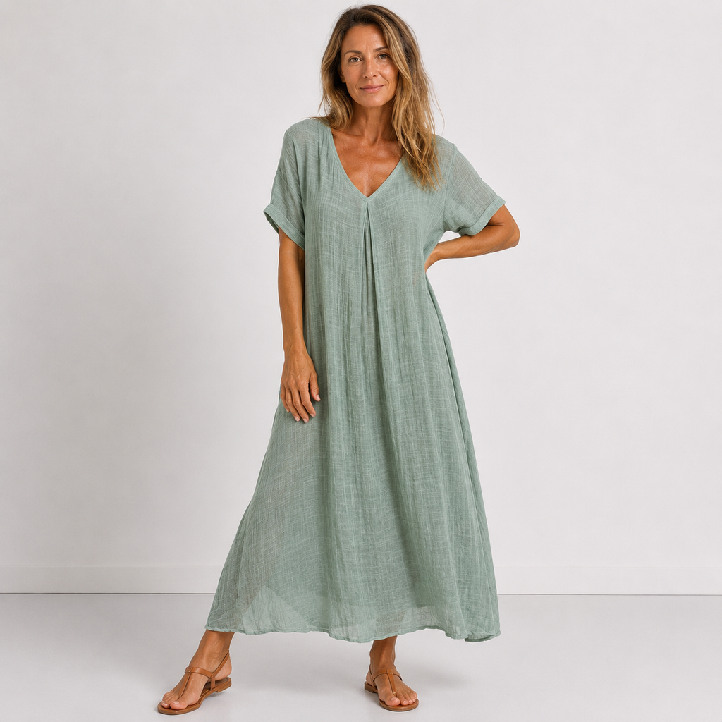Adeline Flowing Summer Dress - product photo 2