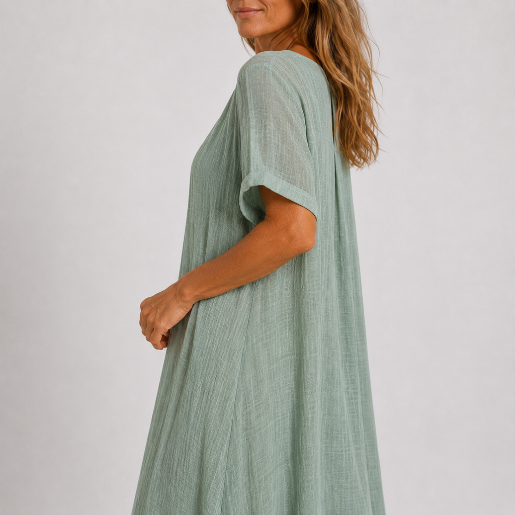 Adeline Flowing Summer Dress - product photo 3