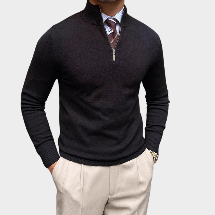 Clinton - Half-zip sweater