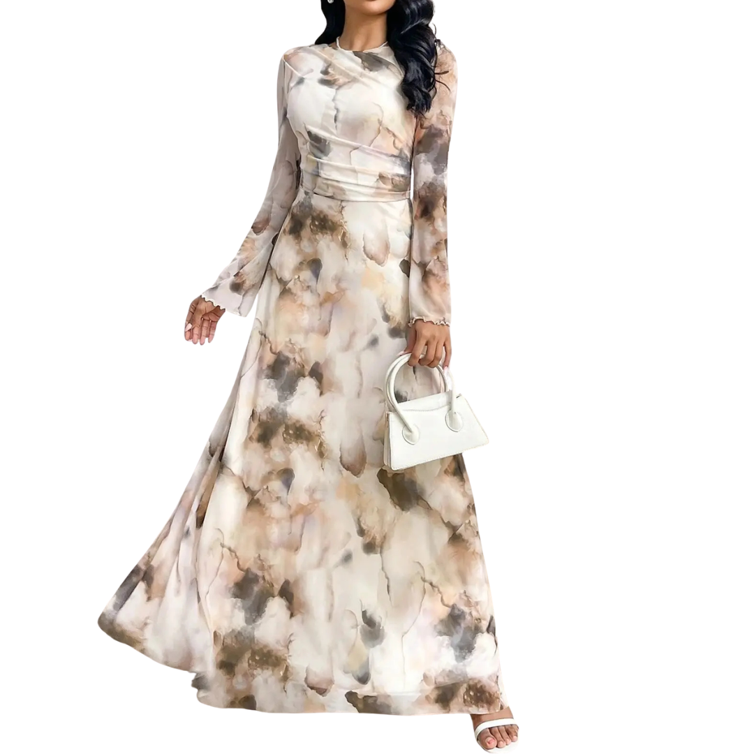 Celeste - Elegant Wrap Maxi Dress