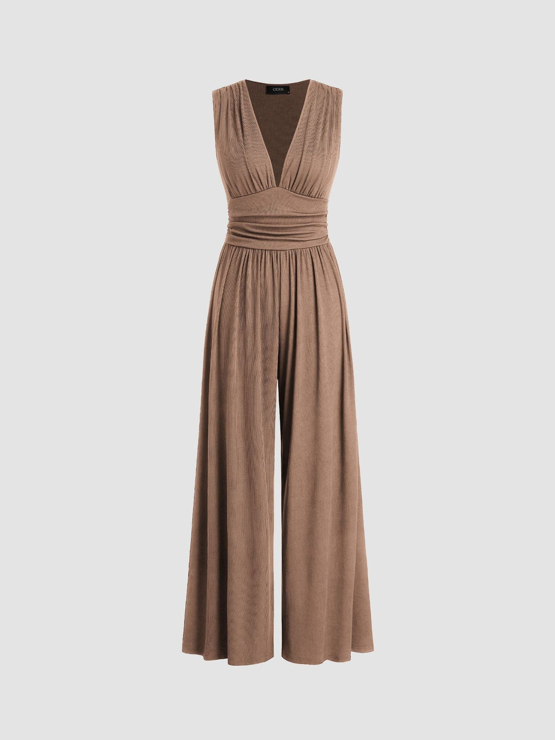Ruby - Chic Sleeveless Wide-Leg Jumpsuit