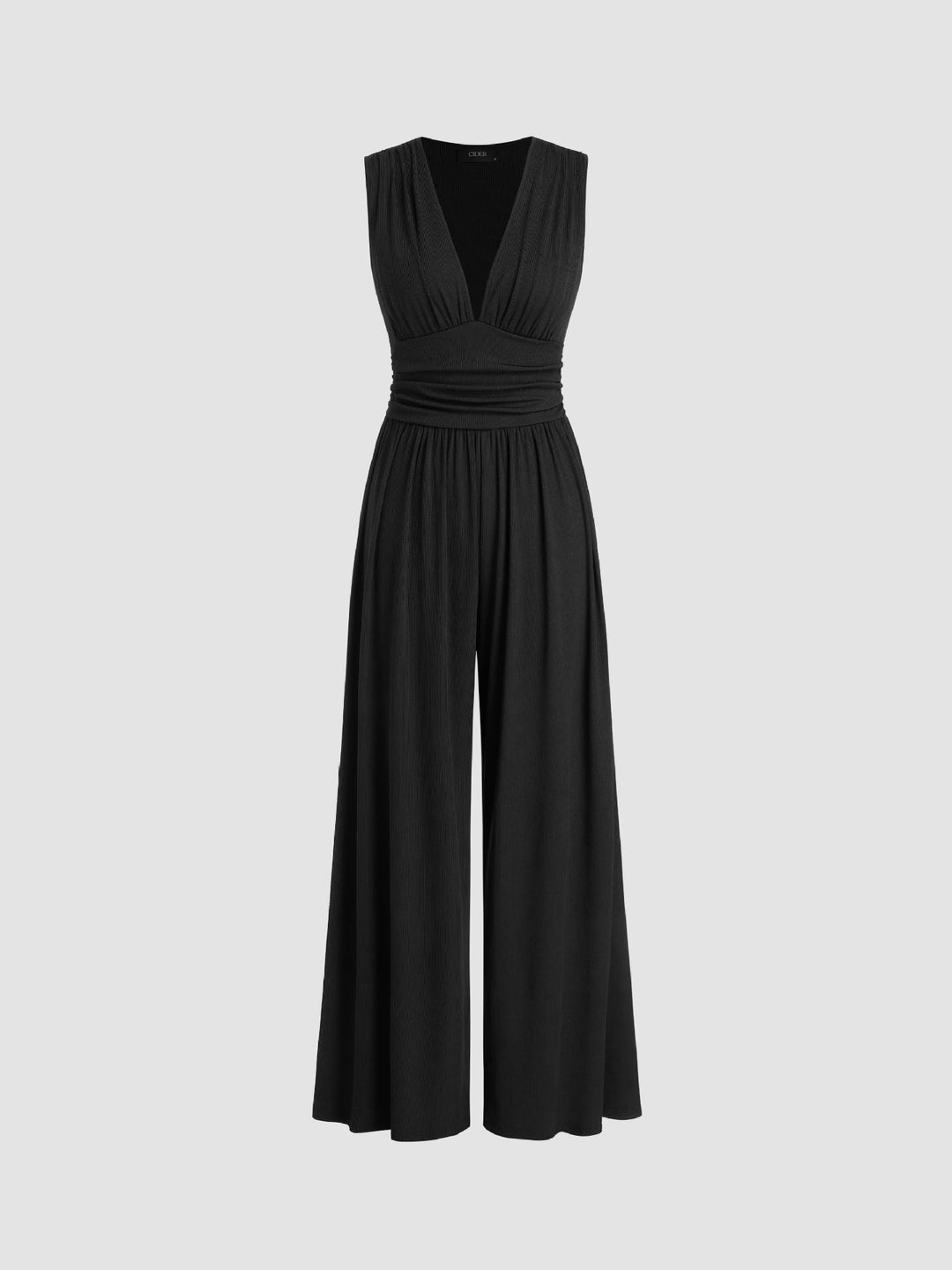 Ruby - Chic Sleeveless Wide-Leg Jumpsuit