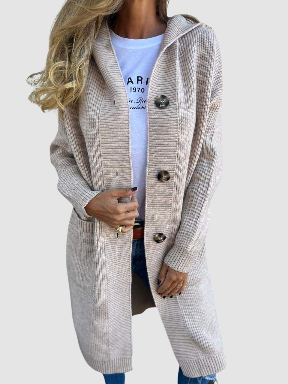 Lois - Cozy knitted cardigan