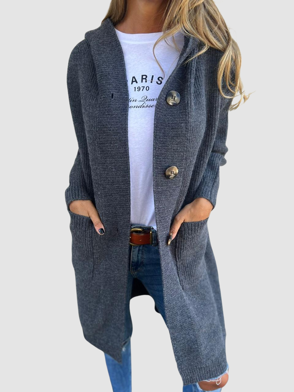 Lois - Cozy knitted cardigan