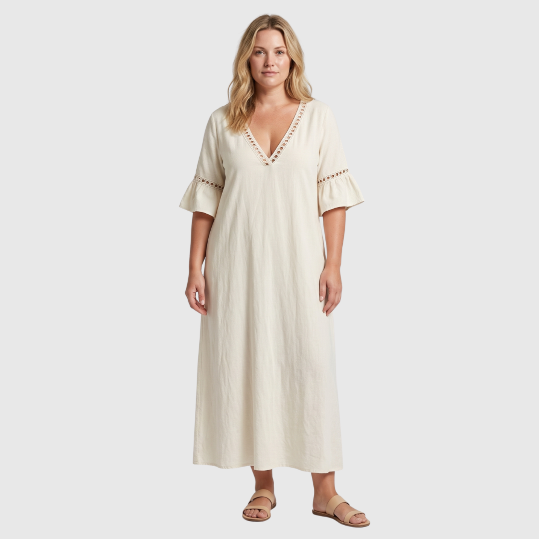 Nika - Coastal Linen Dress