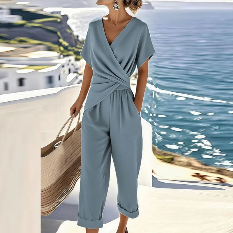 Brianna - Elegant Two Piece Jumpsuit