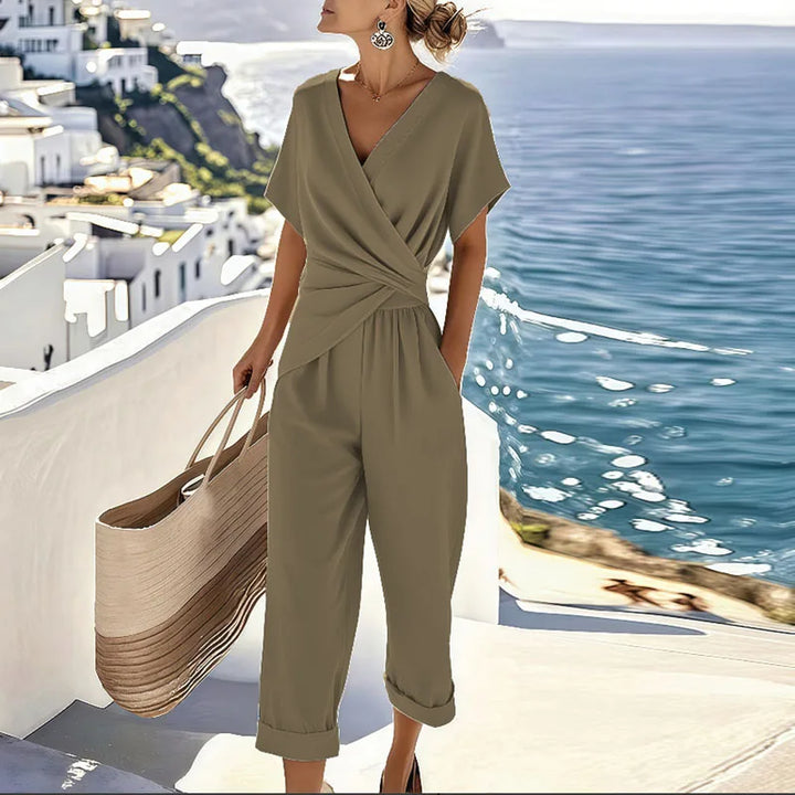 Brianna - Elegant Two Piece Jumpsuit