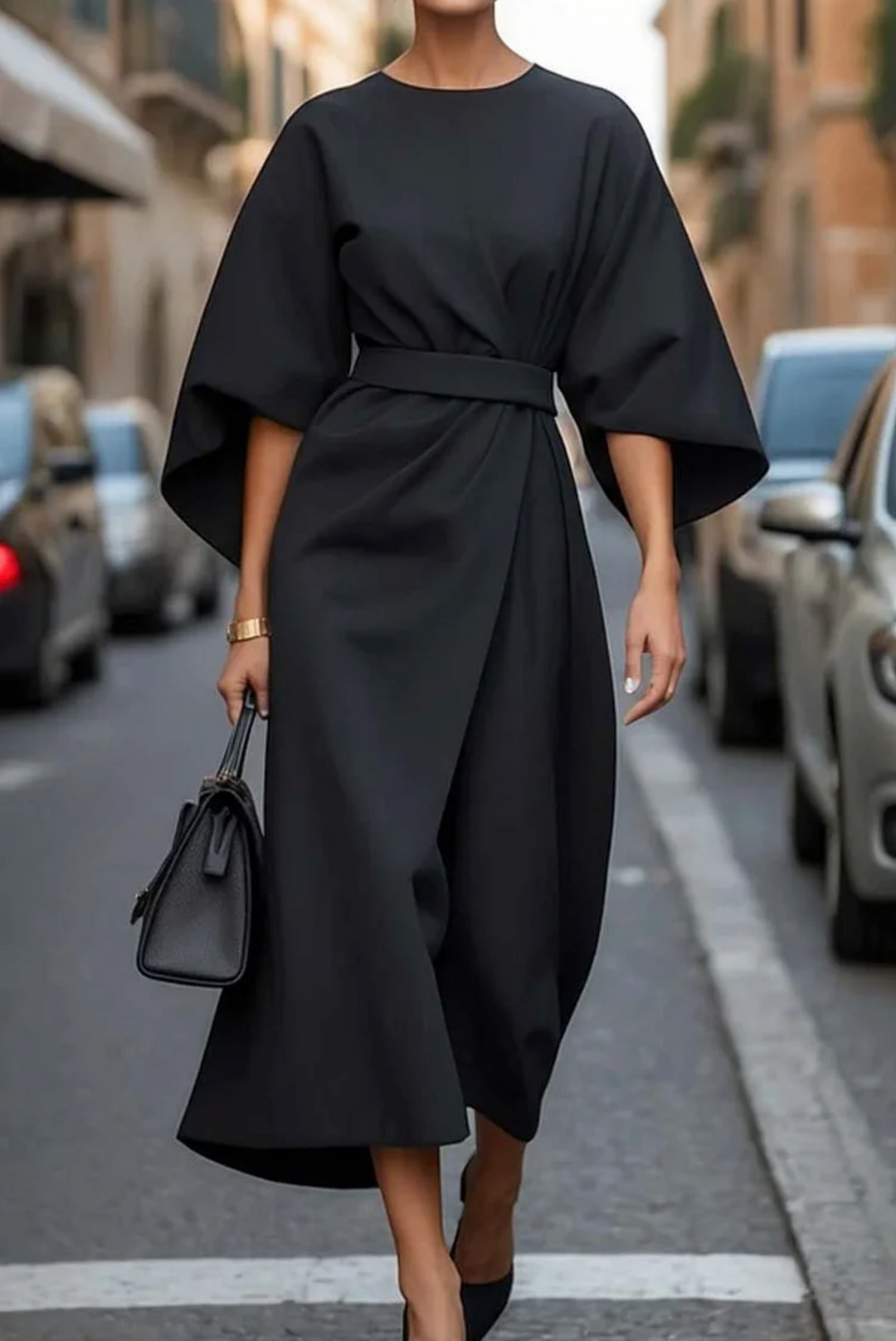 Peyton - Elegant Midi Dress