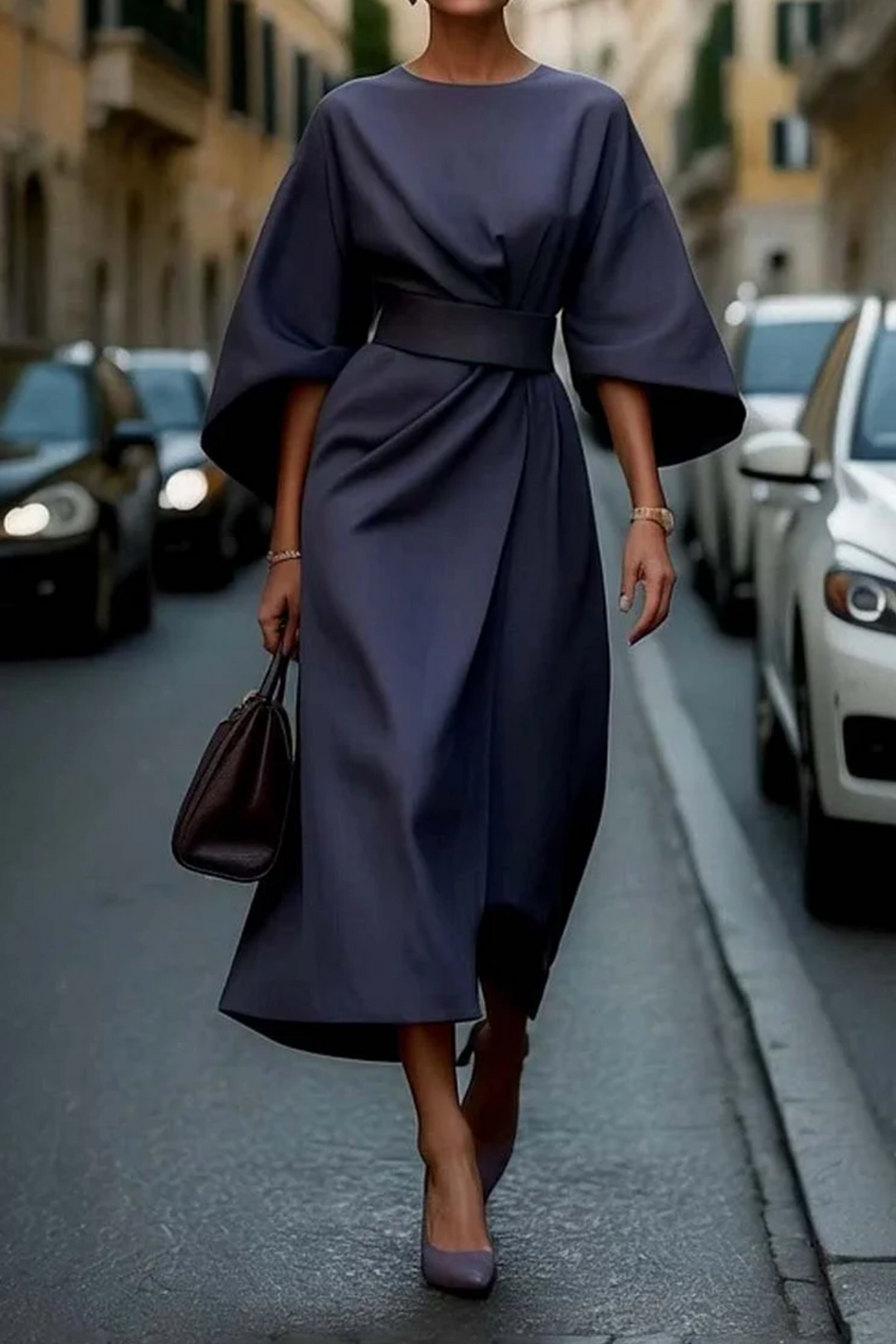 Peyton - Elegant Midi Dress