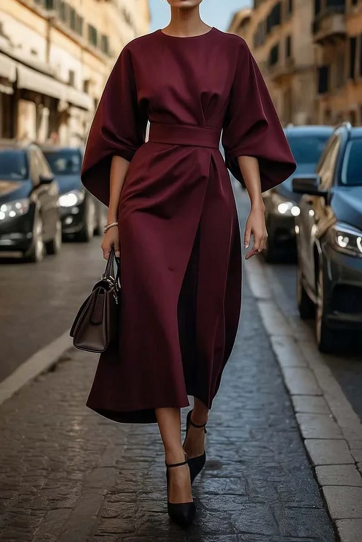 Peyton - Elegant Midi Dress