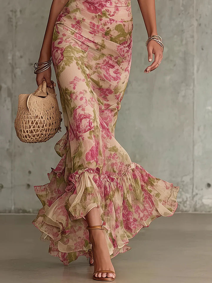 Racquella - Vintage Maxi Dress