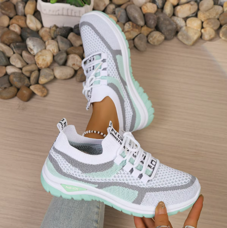 Martha lightweight comfort sneakers, angled view