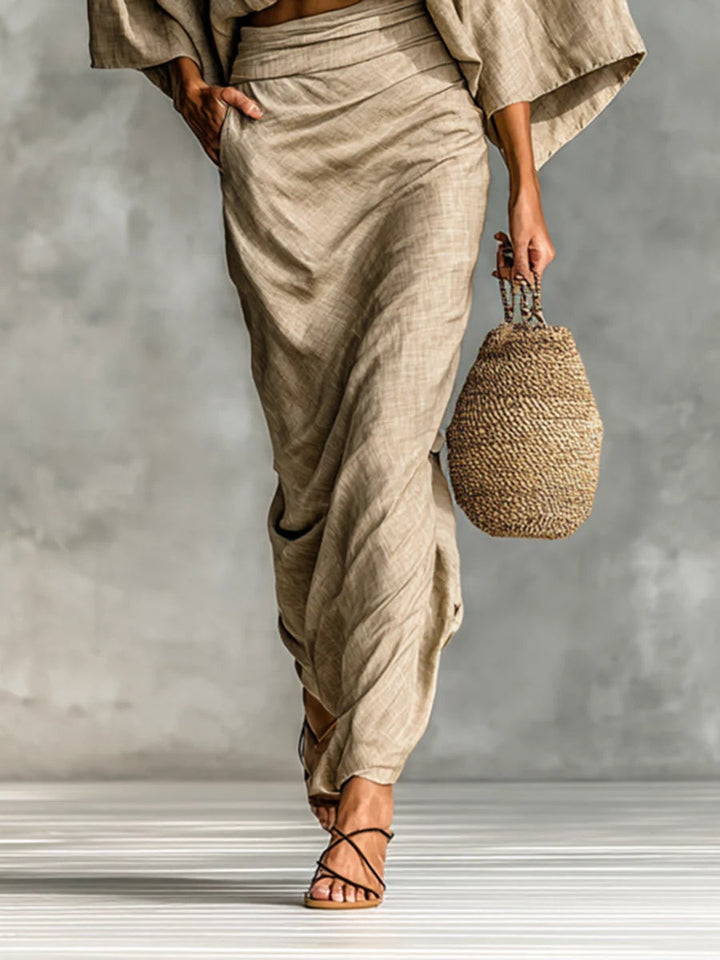Megan - Relaxed Linen Two-Piece Set