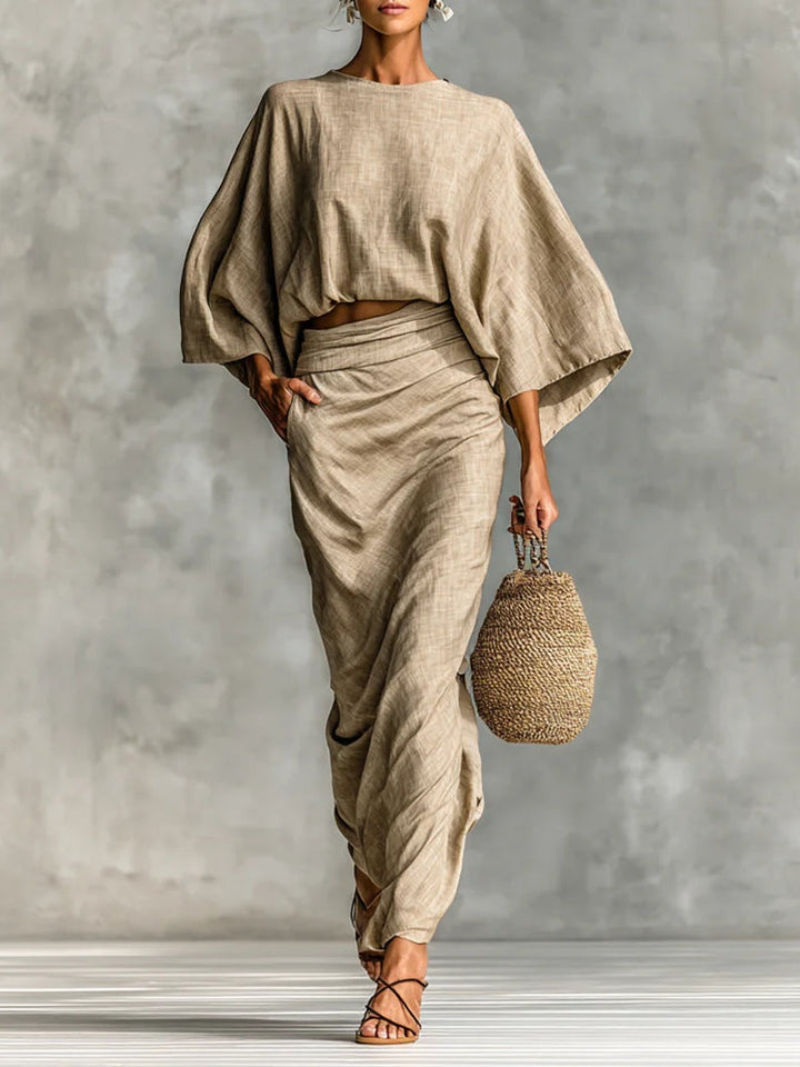 Megan - Relaxed Linen Two-Piece Set