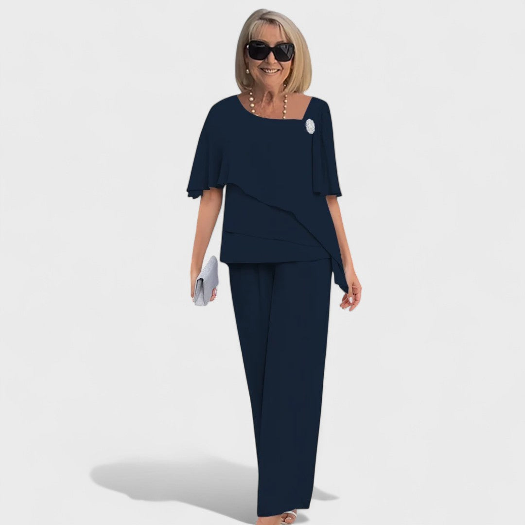 Becky - Elegant Layered Two-Piece Set