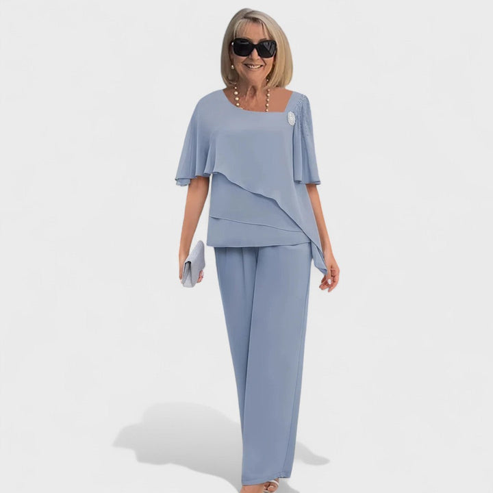 Becky - Elegant Layered Two-Piece Set