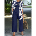 Haley - Elegant Three-Piece Floral Set